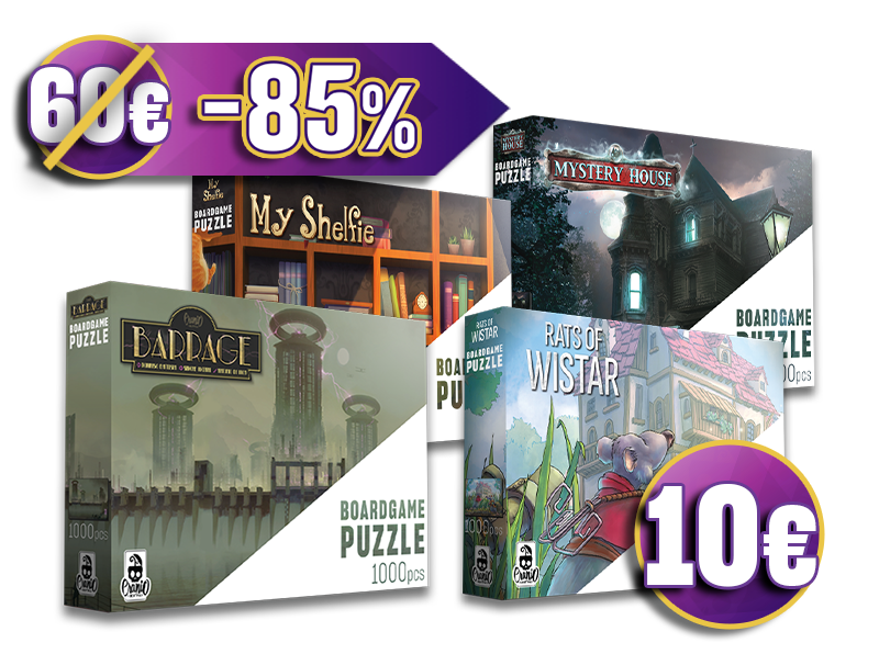 Boardgame Puzzle - Super Bundle