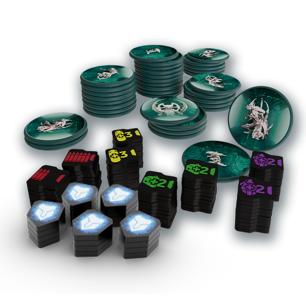 Nemesis Retaliation - Core Game Acrylic Set