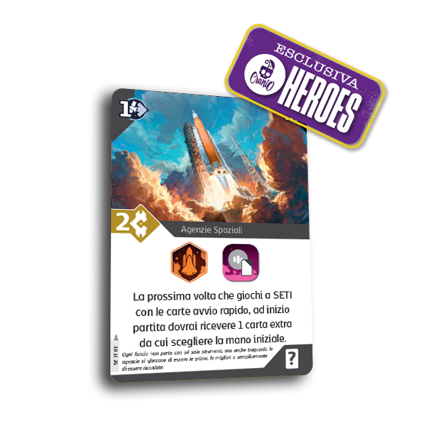 SETI - Carta Promo Agenzie Spaziali