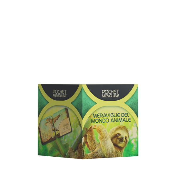 Pocket Memo Line - Meraviglie Del Mondo Animale