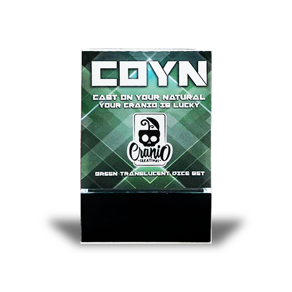 COYN Gaming Dice - Green