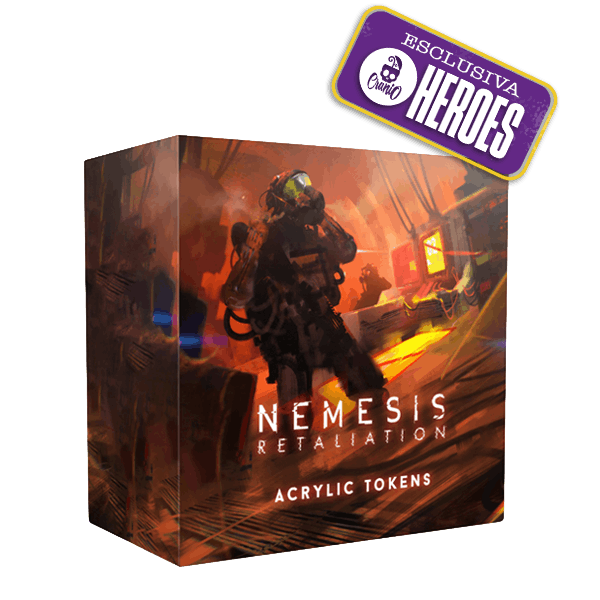 Nemesis Retaliation - Core Game Acrylic Set