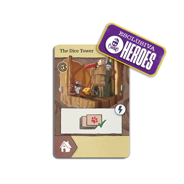 Ratti di Wistar - The Dice Tower Invention Card