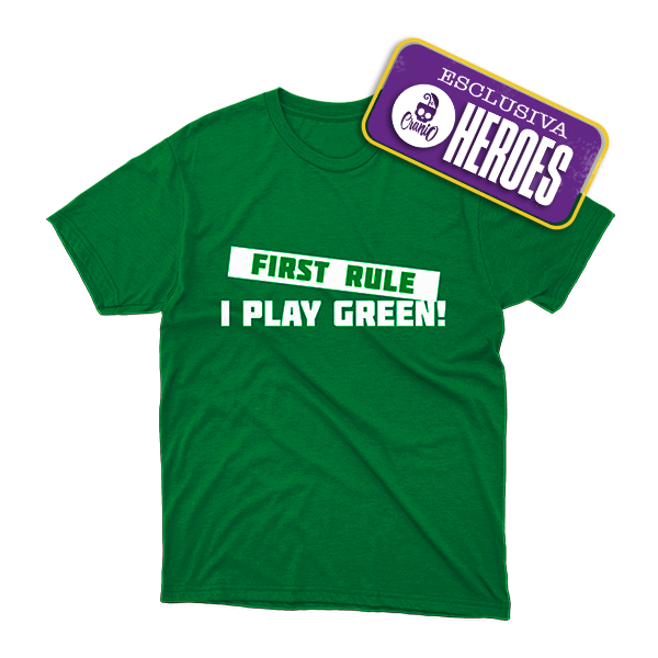 T-Shirt Dark Green Player