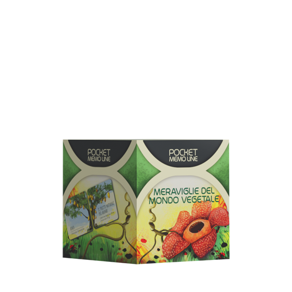 Pocket Memo Line - Meraviglie Del Mondo Vegetale