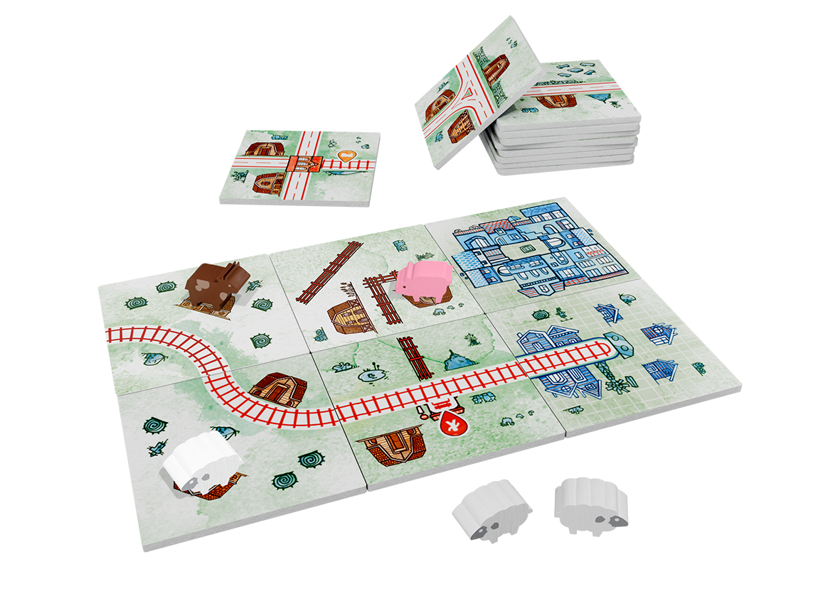 Railroad Tiles - Countryside Expansion