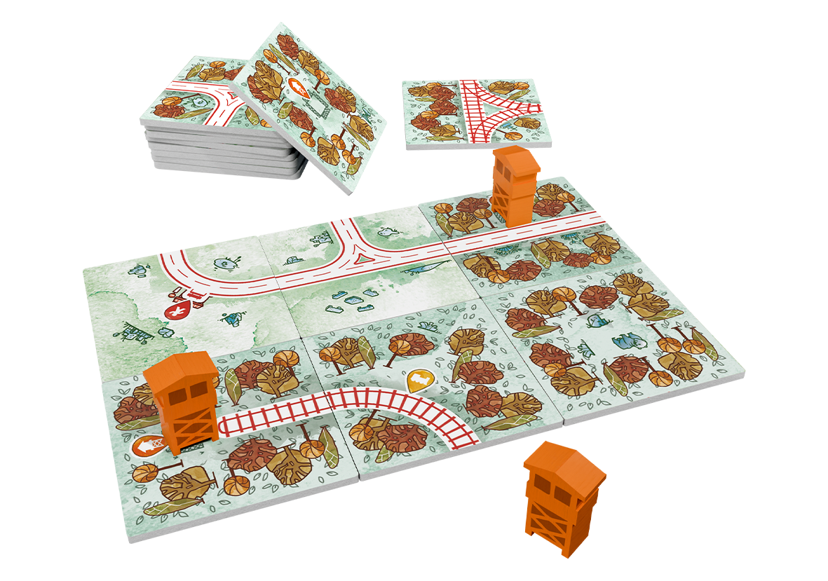 Railroad Tiles - Forest Expansion