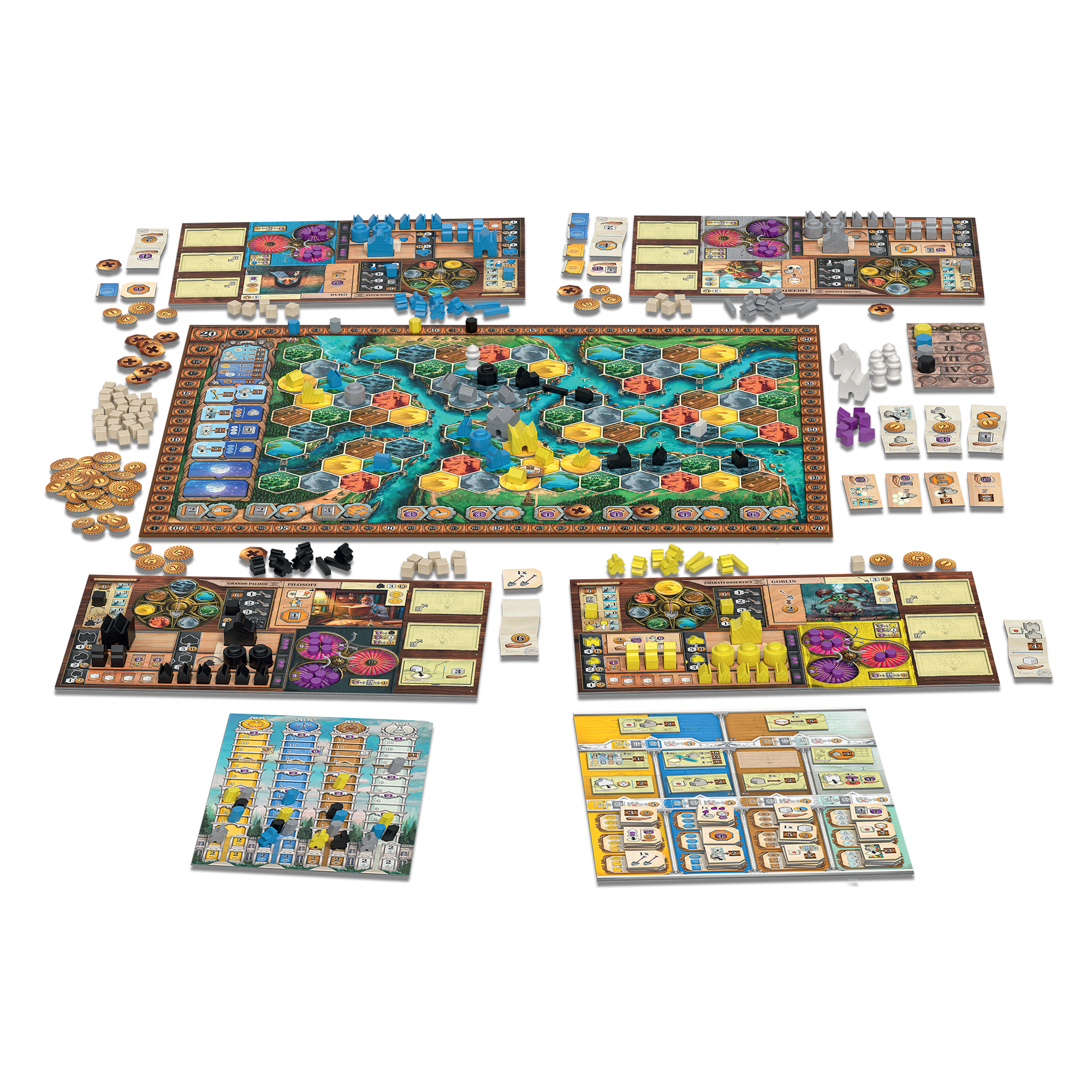 Terra Mystica L'Era delle Scoperte - Bundle Organizer